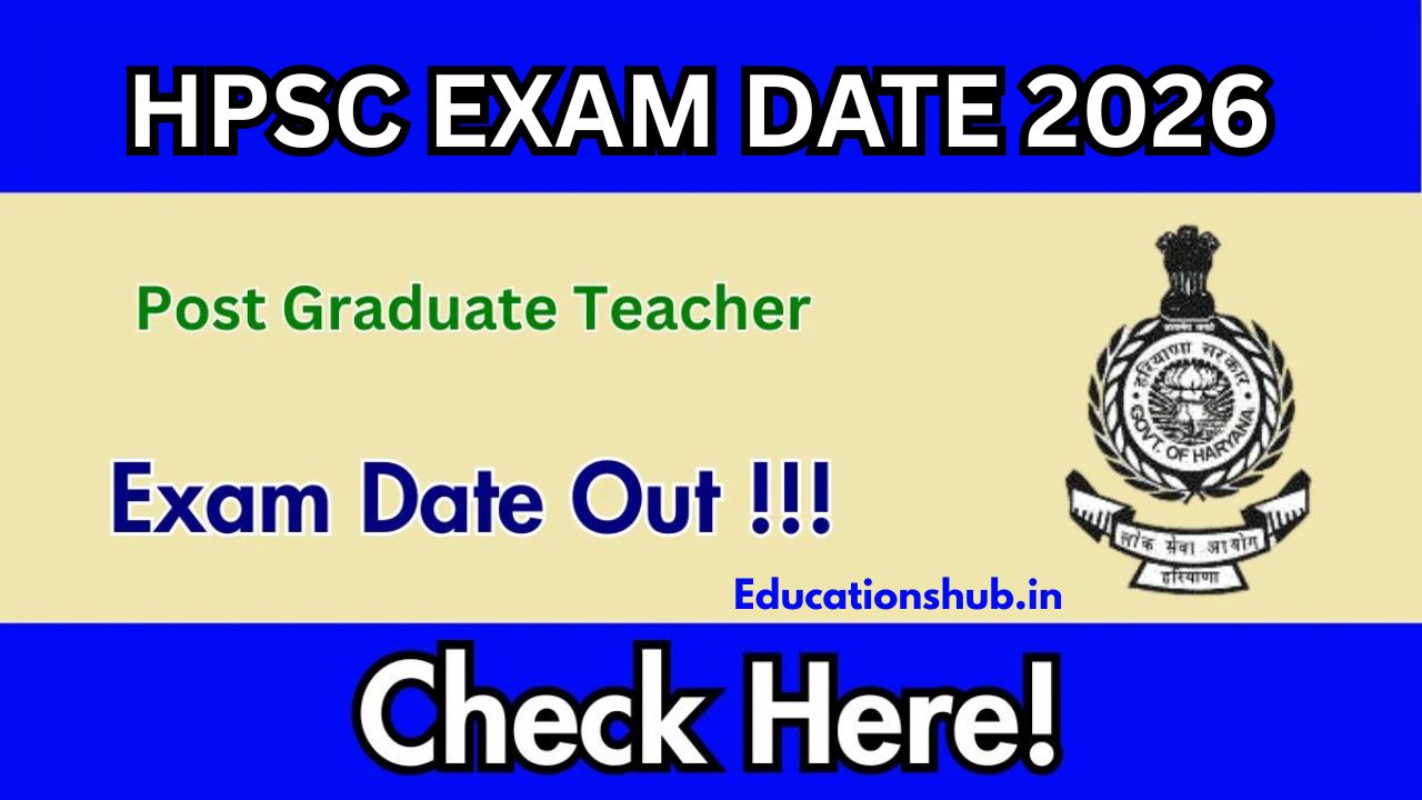 HPSC PGT Exam Date 2026