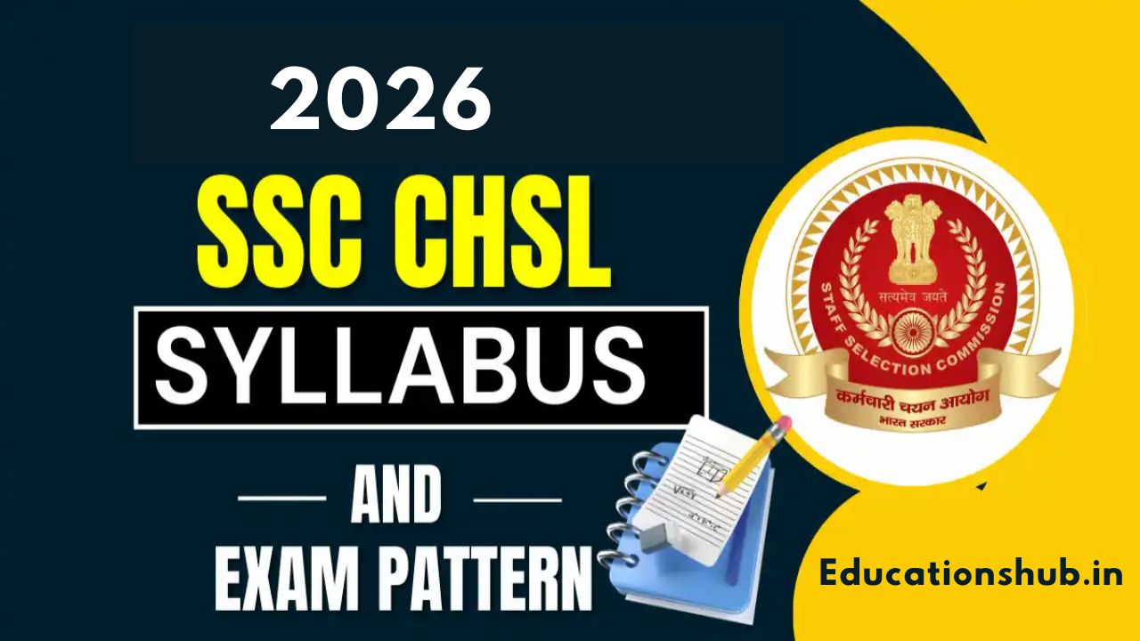 SSC CHSL Syllabus 2026 & Exam Pattern