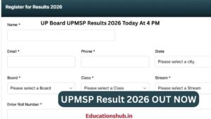 UPMSP Result 2026: UP Board Class 10 & 12 Results, Direct Link, Date & Full Details